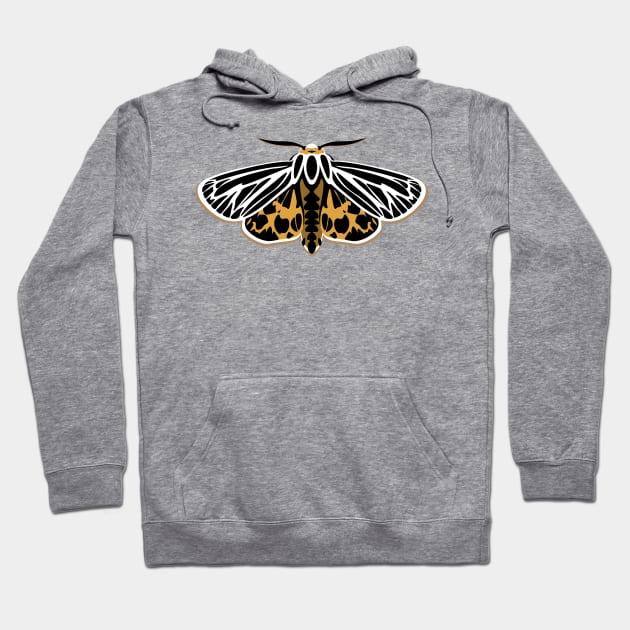 Virgin Tiger Moth Hoodie by masha